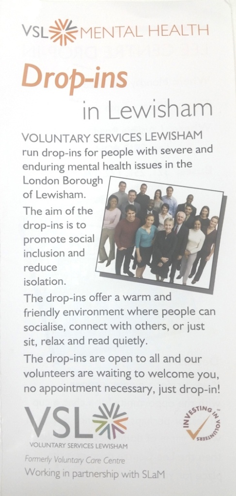 Voluntary Services Lewisham - drop-ins 1